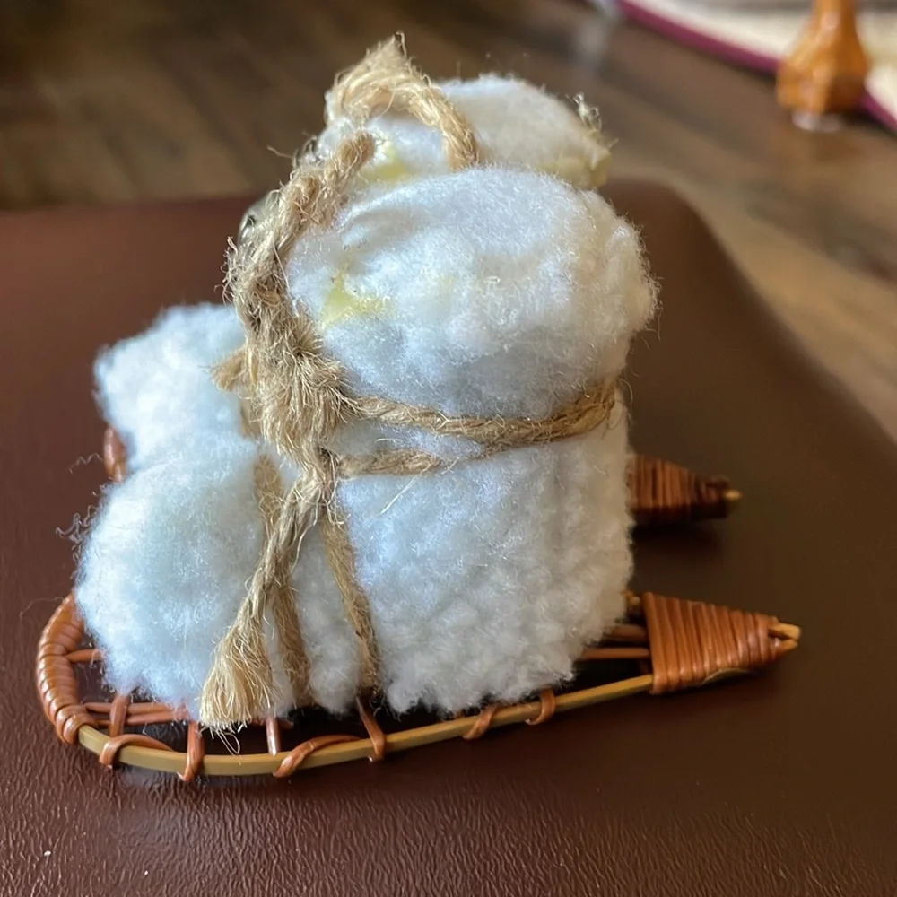 Holiday Lane Fleece Snowshoe Boots Ornament